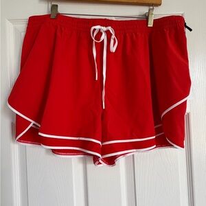 Calia Women’s Red Athletic Drawstring Shorts